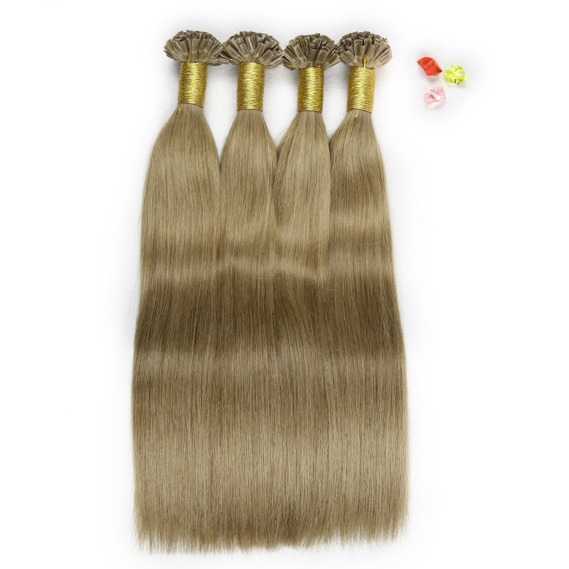 Wholesale U Tip Hair Top Quality Remy Virgin Cuticle Thick End Human Hair Extensions U Tip